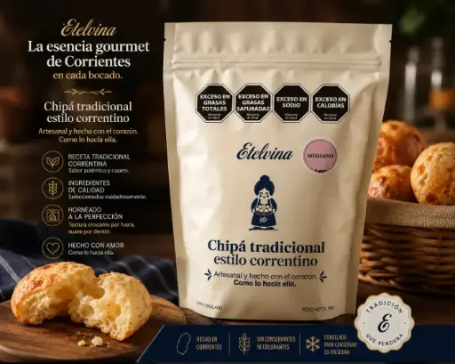 Chipá Grande Bolsa 1 Kg